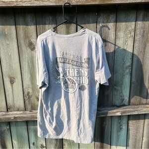 Vintage Harley-Davidson Athens Ohio Biker Graphic Tee Men’s XL